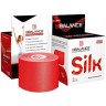 Кинезио тейп BB Silk красный 5см*5м