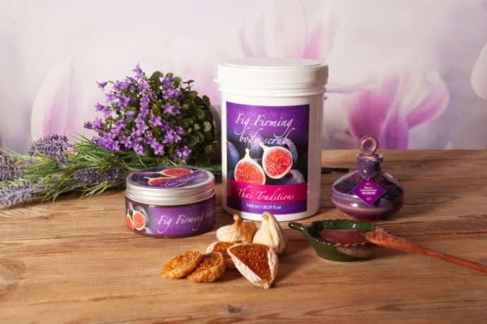 Скраб-гель для тела укрепляющий Инжир (1 л)