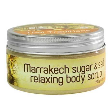 Сахарно-солевой скраб для тела расслабляющий Марракеш 200 мл