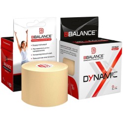 Кинезио тейп BB Dynamic бежевый 5см*5м