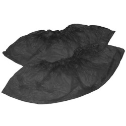 Одноразовые носки из спанбонда в инд. упаковке черные (50 пар)