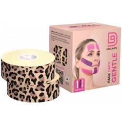 Тейп для лица BB GENTLE леопард 2,5см*5м (2 рул)