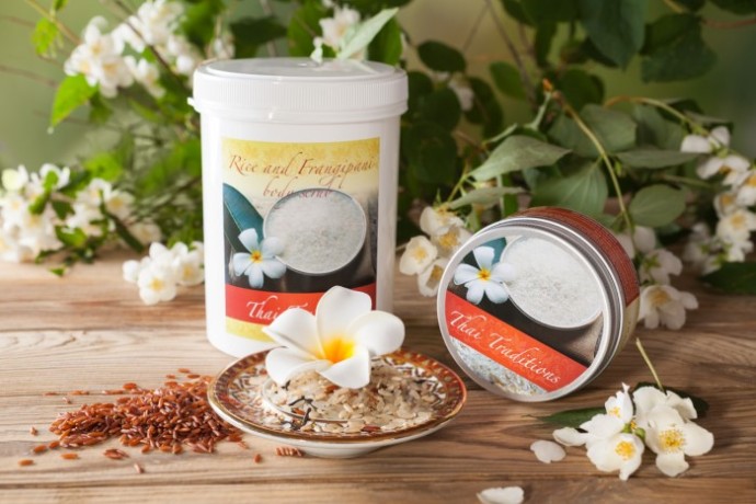 Маска для тела Рис и Франжипани (1 л)