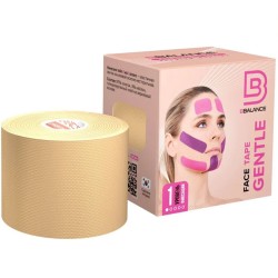 Тейп для лица BB GENTLE бежевый 5см*5м