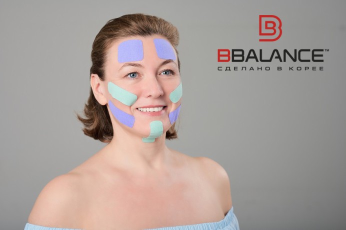 Тейп для лица BB Super Soft мята 5см*5м