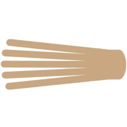 Кинезио тейпы BB Edema Strip бежевый 5cм*25см (20 шт)